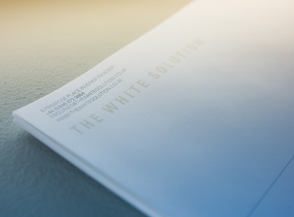 The White Solution Letterhead